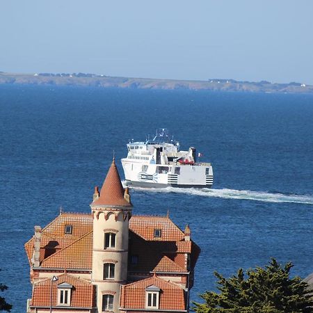 Appartement vue panoramique mer, prêt de vélos, WIFI Quiberon Exterior foto