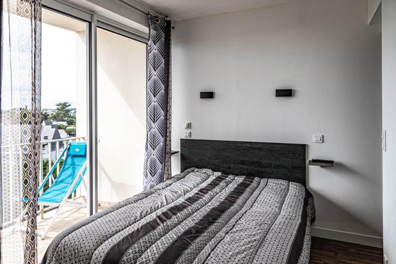 Appartement vue panoramique mer, prêt de vélos, WIFI Quiberon Exterior foto