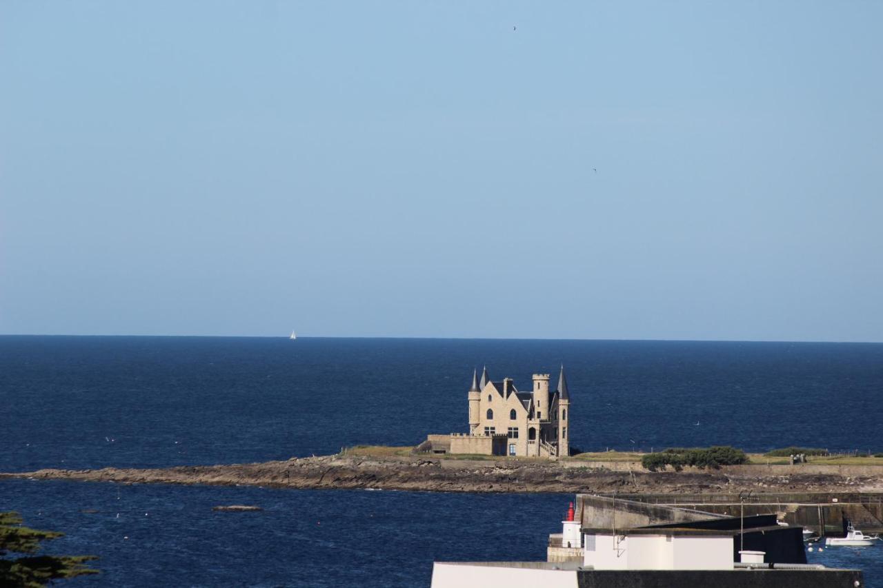 Appartement vue panoramique mer, prêt de vélos, WIFI Quiberon Exterior foto